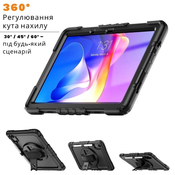 Фото - Чехол для планшета BeCover FortTab for Xiaomi Redmi Pad 2 11.0" Black (715643)