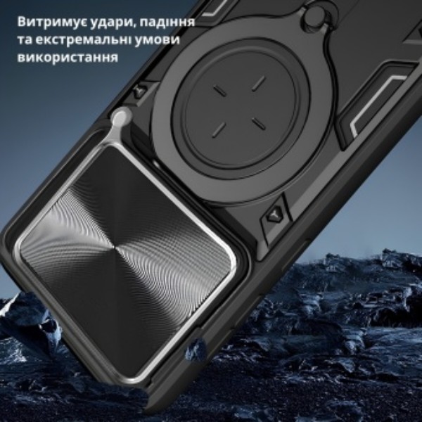 Фото - Чехол для смартфона BeCover Full Guard Slide Magnetic for Poco F8 Pro Black (716411)