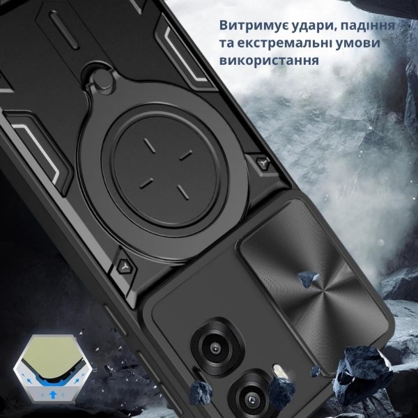 Фото - Чехол для смартфона BeCover Full Guard Slide Magnetic for Oppo A6 Black (716401)