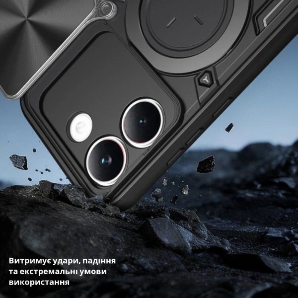 Фото - Чехол для смартфона BeCover Full Guard Slide Magnetic for Poco X8 Pro 5G Black (716413)