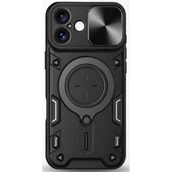 Фото - Чехол для смартфона BeCover Full Guard Slide Magnetic for Apple iPhone 17 Black (716359)