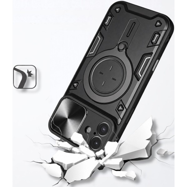 Фото - Чехол для смартфона BeCover Full Guard Slide Magnetic for Apple iPhone 16 Black (716353)