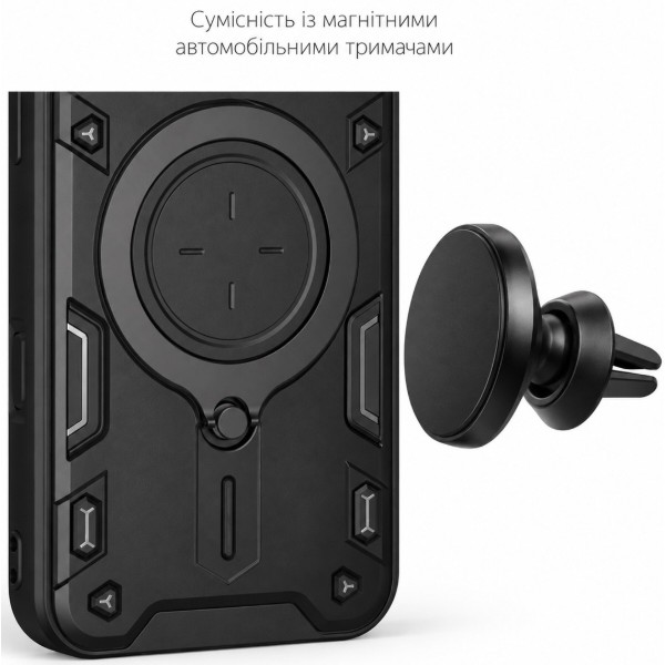 Фото - Чехол для смартфона BeCover Full Guard Slide Magnetic for Apple iPhone 16 Pro Max Black (716357)