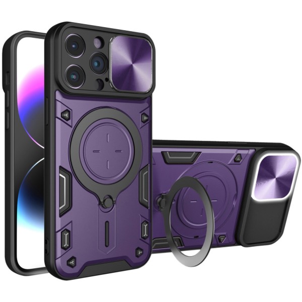 Фото - Чехол для смартфона BeCover Full Guard Slide Magnetic for Apple iPhone 16 Pro Purple (716356)
