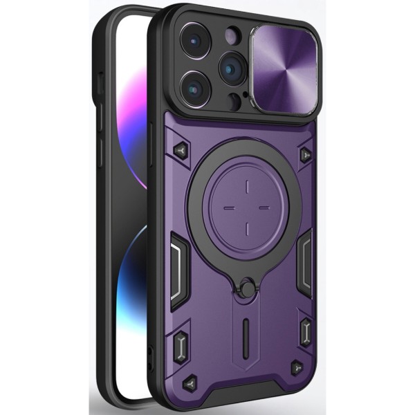Фото - Чехол для смартфона BeCover Full Guard Slide Magnetic for Apple iPhone 16 Pro Max Purple (716358)
