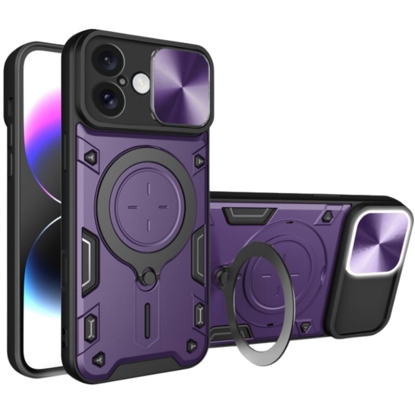 Фото - Чехол для смартфона BeCover Full Guard Slide Magnetic for Apple iPhone 16 Purple (716354)