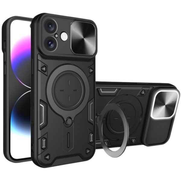 Фото - Чехол для смартфона BeCover Full Guard Slide Magnetic for Apple iPhone 17 Black (716359)