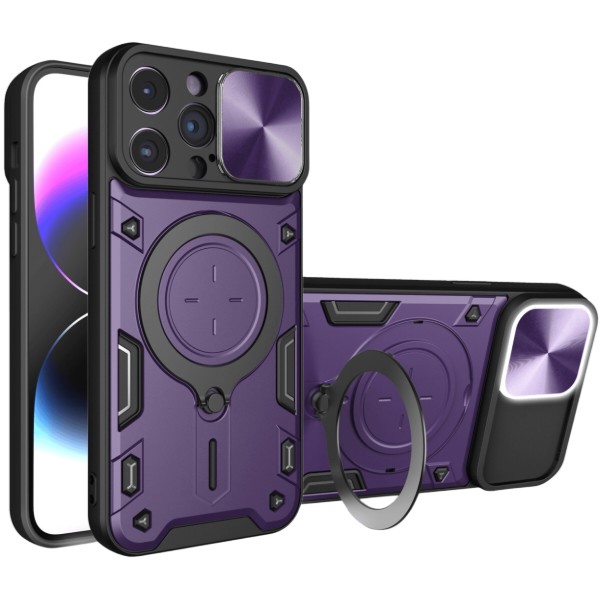 Фото - Чехол для смартфона BeCover Full Guard Slide Magnetic for Apple iPhone 16 Pro Max Purple (716358)