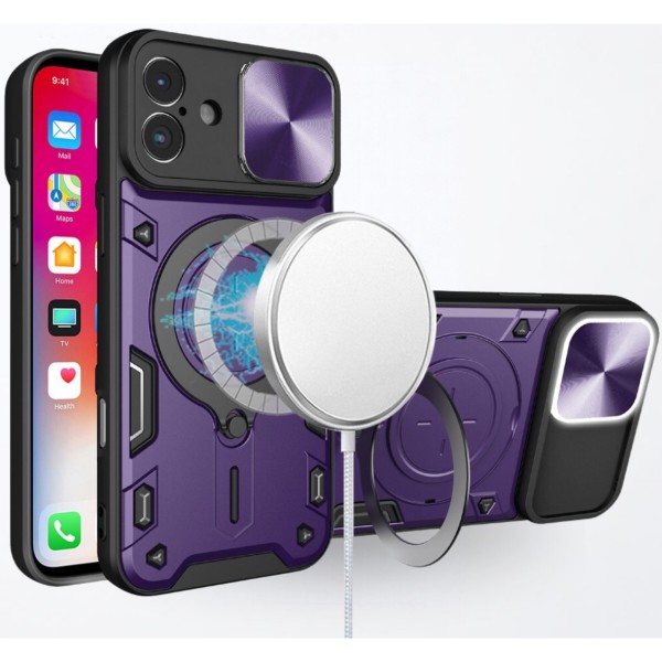 Фото - Чехол для смартфона BeCover Full Guard Slide Magnetic for Apple iPhone 16 Purple (716354)