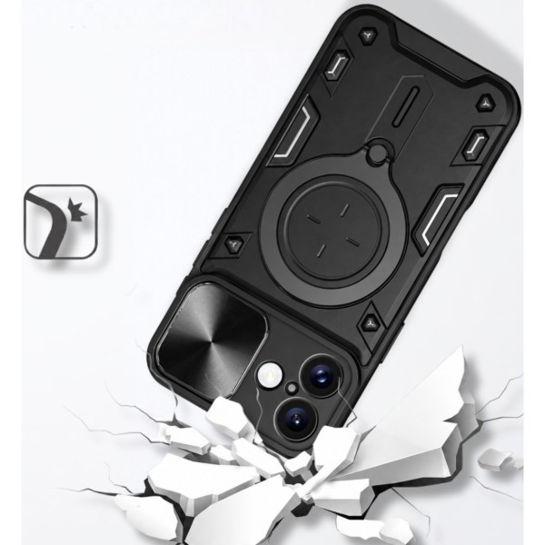 Фото - Чехол для смартфона BeCover Full Guard Slide Magnetic for Apple iPhone 17 Black (716359)