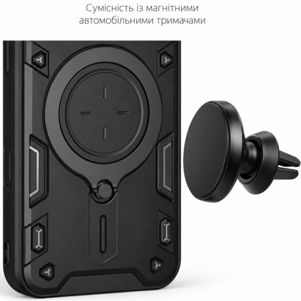 Фото - Чехол для смартфона BeCover Full Guard Slide Magnetic for Motorola Edge 60 Fusion Black (716385)