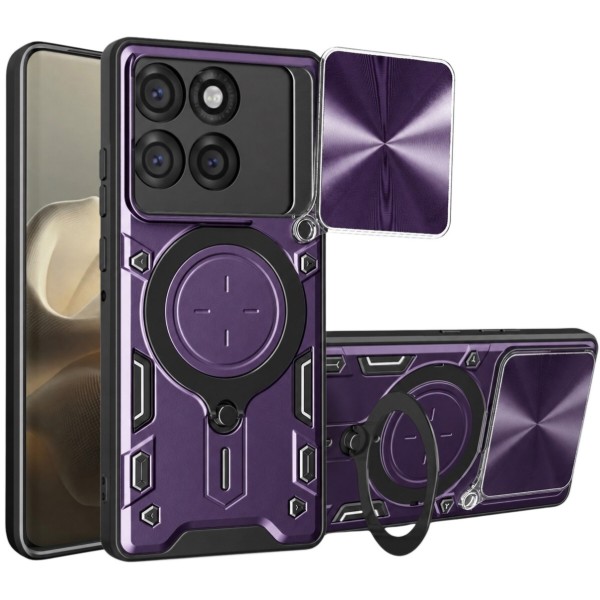 Фото - Чехол для смартфона BeCover Full Guard Slide Magnetic for Motorola Edge 60 Pro Purple (716388)