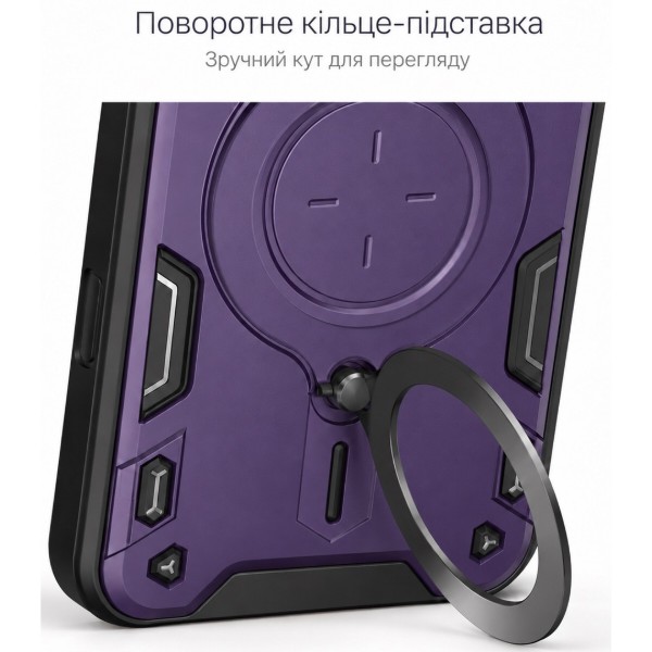 Фото - Чехол для смартфона BeCover Full Guard Slide Magnetic for Tecno Spark Go 3 (KN3) Purple (716384)