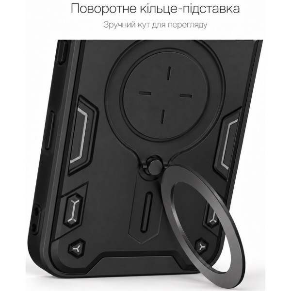 Фото - Чехол для смартфона BeCover Full Guard Slide Magnetic for Tecno Spark Go 3 (KN3) Black (716383)