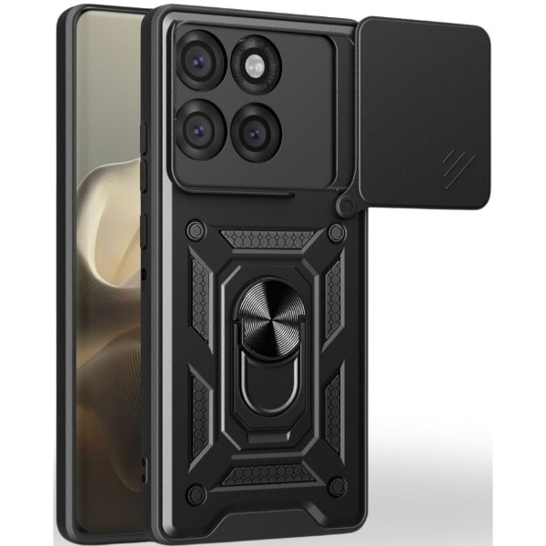 Фото - Чохол для смартфона BeCover Military for Motorola Edge 70 Black (715529)