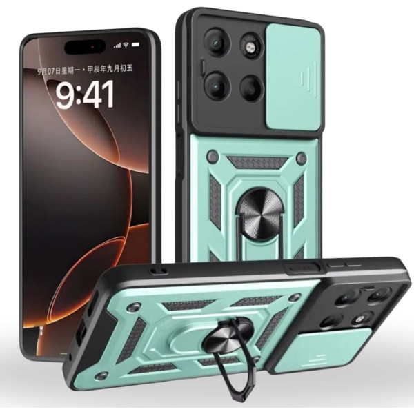 Фото - Чохол для смартфона BeCover Military for Motorola Moto G57 Power Dark Green (715516)