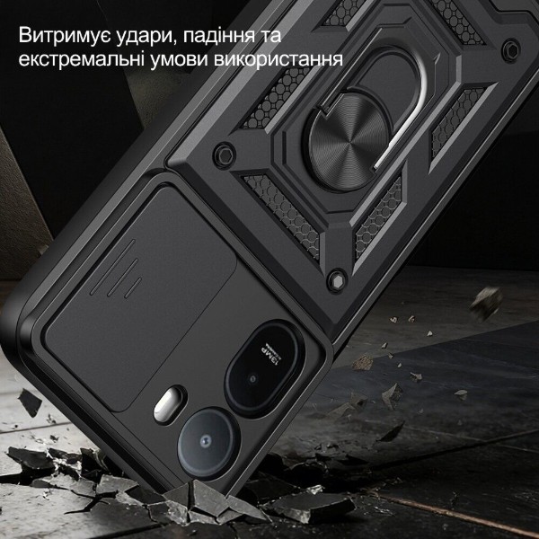 Фото - Чохол для смартфону BeCover Military for Xiaomi Redmi A7 Pro 4G / Poco C81 Black (716249)
