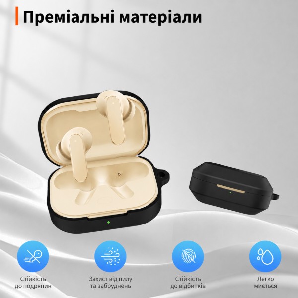 Фото - Чехол для наушников BeCover Silicon for Realme Buds Air 8 Black (715897)
