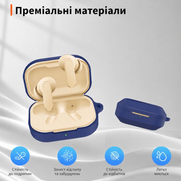 Фото - Чехол для наушников BeCover Silicon for Realme Buds Air 8 Deep Blue (715898)