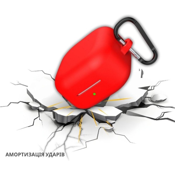 Фото - Чехол для наушников BeCover Silicon for Samsung Galaxy Buds 4 / 4 Pro Red (715883)