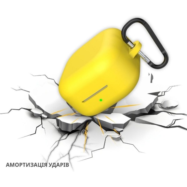 Фото - Чехол для наушников BeCover Silicon for Samsung Galaxy Buds 4 / 4 Pro Yellow (715885)