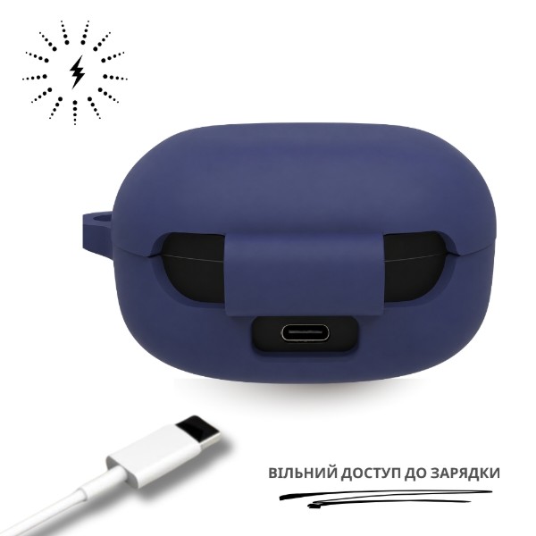 Фото - Чехол для наушников BeCover Silicon for Samsung Galaxy Buds Core SM-R410N Deep Blue (715894)