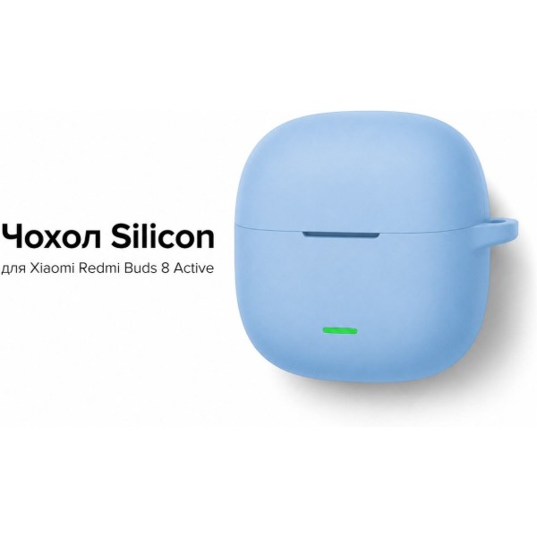 Фото - Чехол для наушников BeCover Silicon for Xiaomi Redmi Buds 8 Active Light Blue (715902)