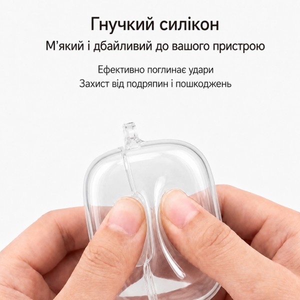 Фото - Чехол для наушников BeCover Soft TPU for Xiaomi Redmi Buds 8 Lite Transparent (715907)
