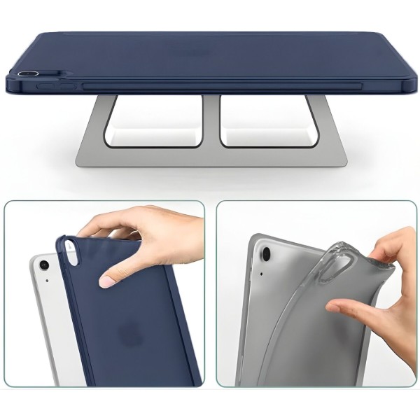 Фото - Чехол для планшета BeCover Tri Fold Hard for Apple iPad Air 11" M4 2026 Deep Blue (715243)
