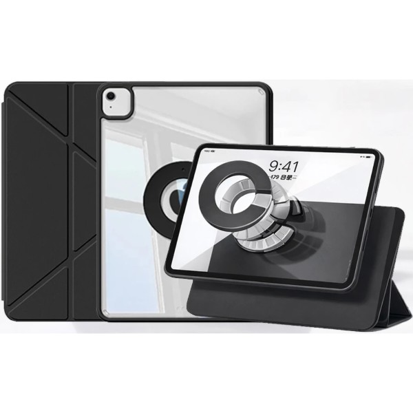 Фото - Чохол для планшета BeCover Ultra Slim Origami Flex з кріпленням Apple iPad Air 13" M4 2026 Black (715286) Фото - Чохол для планшета BeCover Ultra Slim Origami Flex з кріпленням Apple iPad Air 13" M4 2026 Black (715286)