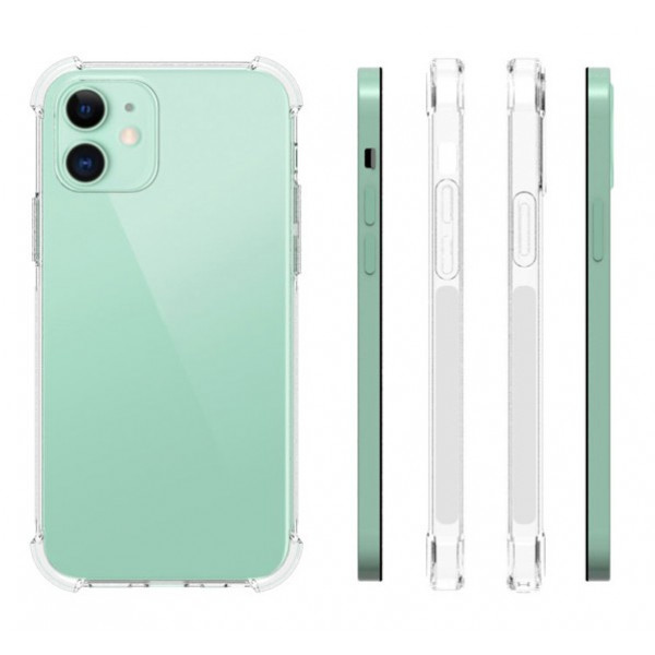 Фото - Чохол для смартфону BeCover Anti-Shock for Apple iPhone 12 Clear (705435)