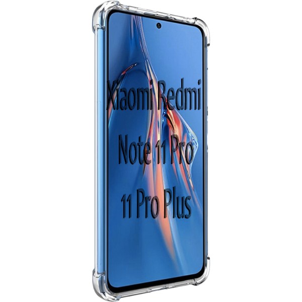 Фото - Чехол для смартфона BeCover Anti-Shock for Xiaomi Redmi Note 11 Pro/11 Pro Plus Clear (707508)