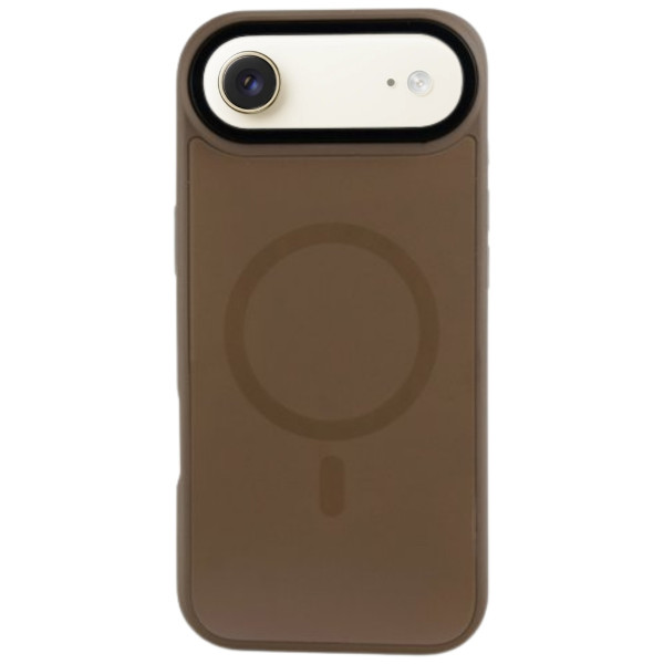 Фото - Чохол для смартфону BeCover FIBRA ArcLine Case with MagSafe for Apple iPhone 17 Air Brown (715376)