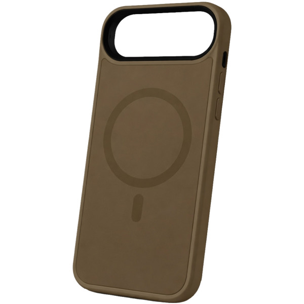 Фото - Чохол для смартфону BeCover FIBRA ArcLine Case with MagSafe for Apple iPhone 17 Air Brown (715376)
