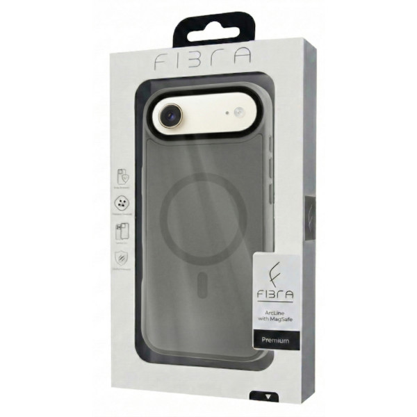 Фото - Чохол для смартфону BeCover FIBRA ArcLine Case with MagSafe for Apple iPhone 17 Air Gray (715377)