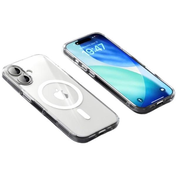 Фото - Чехол для смартфона BeCover FIBRA Crystal Case with MagSafe for Apple iPhone 17 (715366)