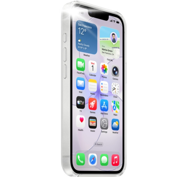 Фото - Чехол для смартфона BeCover FIBRA Crystal Case with MagSafe for Apple iPhone 17 Pro (715369)