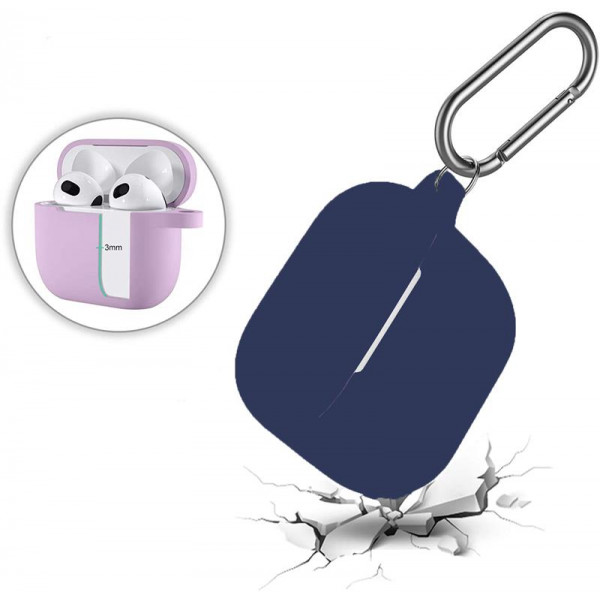 Фото - Чохол для навушників BeCover for Apple AirPods (3nd Gen) Deep Blue (707178)
