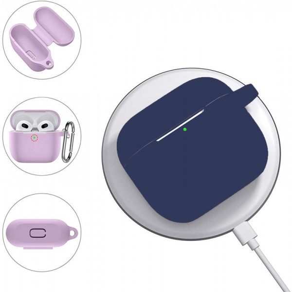 Фото - Чохол для навушників BeCover for Apple AirPods (3nd Gen) Deep Blue (707178)