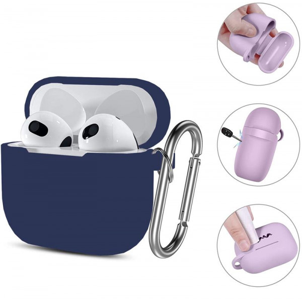 Фото - Чохол для навушників BeCover for Apple AirPods (3nd Gen) Deep Blue (707178)