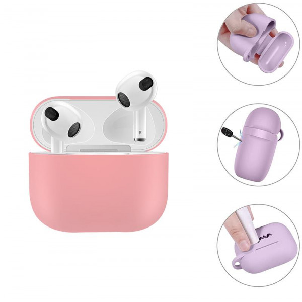 Фото - Чехол для наушников BeCover for Apple AirPods (3rd Gen) Grapefruit-Pink (707231)