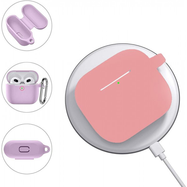 Фото - Чехол для наушников BeCover for Apple AirPods (3rd Gen) Grapefruit-Pink (707231)