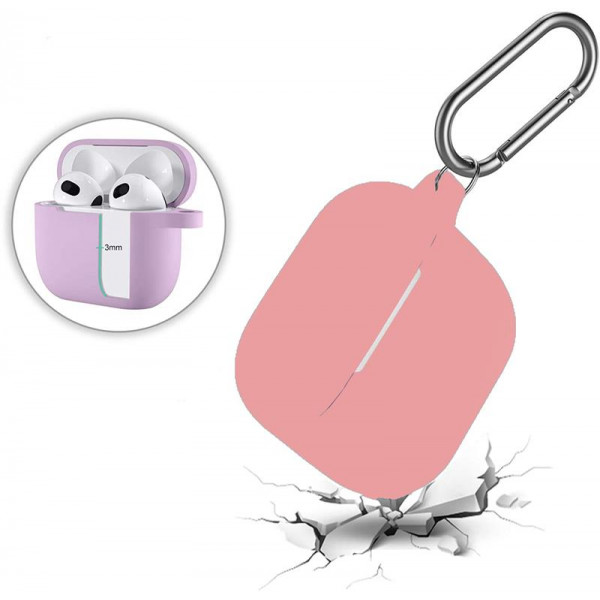 Фото - Чехол для наушников BeCover for Apple AirPods (3rd Gen) Grapefruit-Pink (707231)