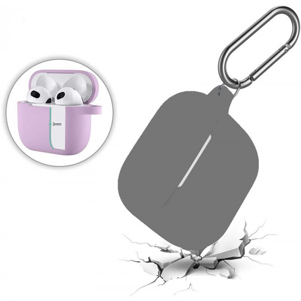 Фото - Чехол для наушников BeCover for Apple AirPods (3rd Gen) Gray (707180)