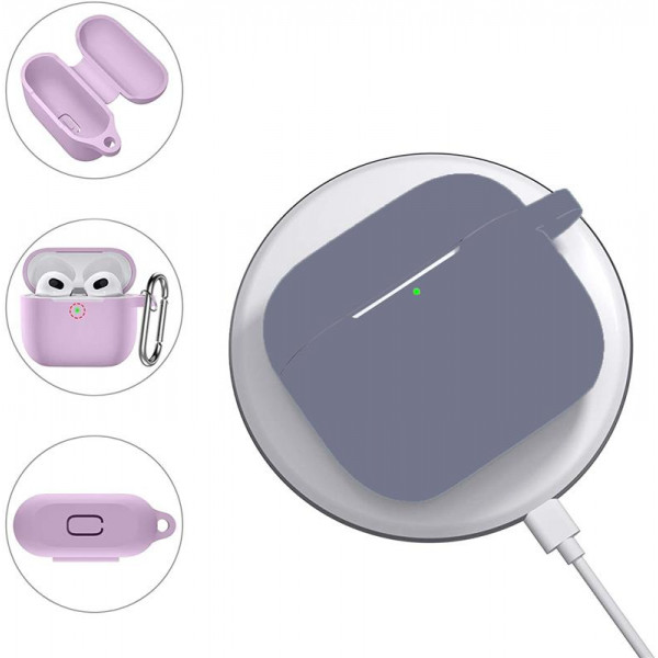 Фото - Чехол для наушников BeCover for Apple AirPods (3rd Gen) Light Purple (707183)