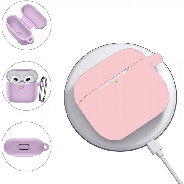Фото - Чехол для наушников BeCover for Apple AirPods (3rd Gen) Pink (707185)