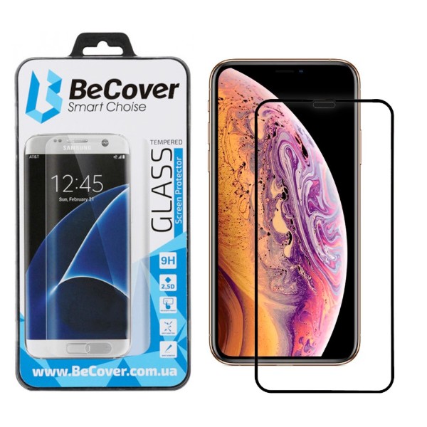 Фото - Защитное стекло для смартфона BeCover for Apple iPhone 11 Pro Black (704104)