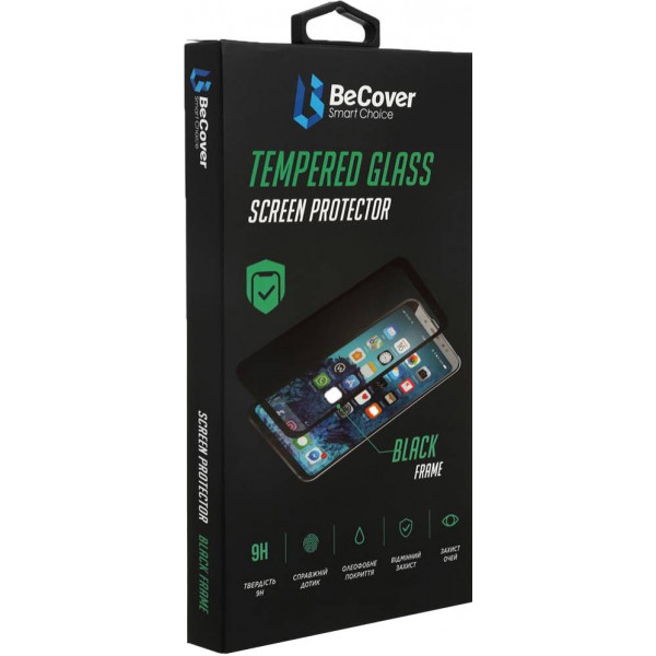 Фото - Захисне скло для смартфону BeCover for Oppo A15/A16/A54s/A55 5G Black (706088)