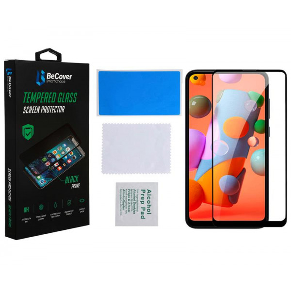 Фото - Захисне скло для смартфону BeCover for Samsung Galaxy A21s SM-A217 Black (707338)
