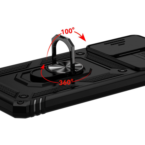 Фото - Чохол для смартфону BeCover Military for Samsung Galaxy M23 SM-M236 Black (707369)